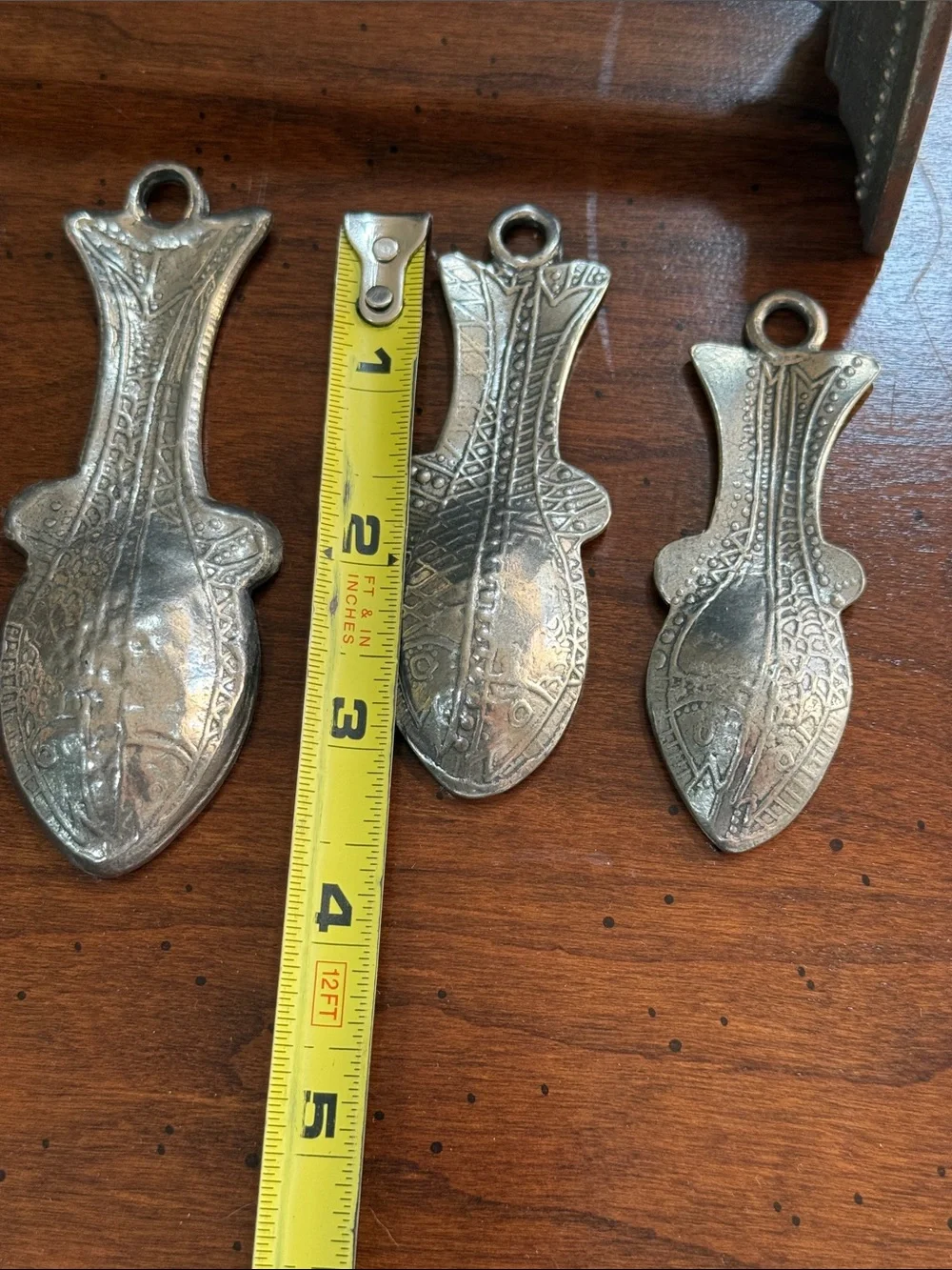 Crosby & Taylor Pewter Fish-Shaped Metal Spoon Set Collection